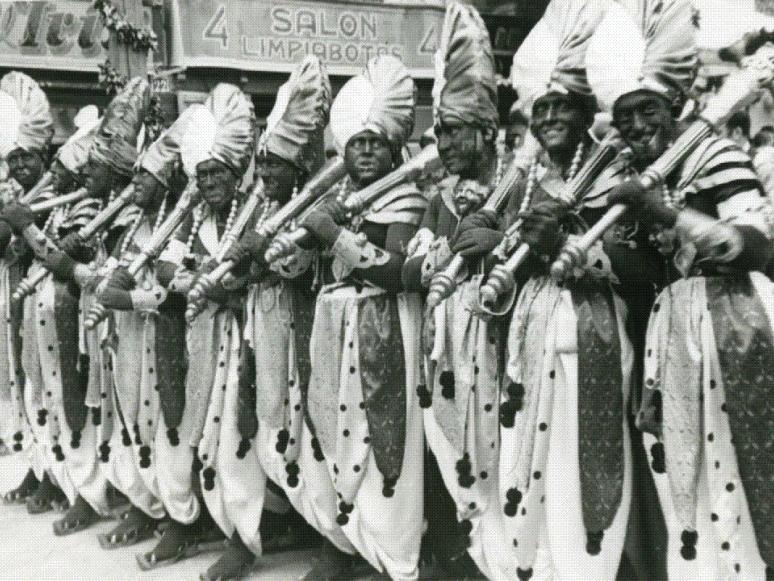 "Moros i cristians", Alcoi (l'Alcoià, País Valencià), 1952